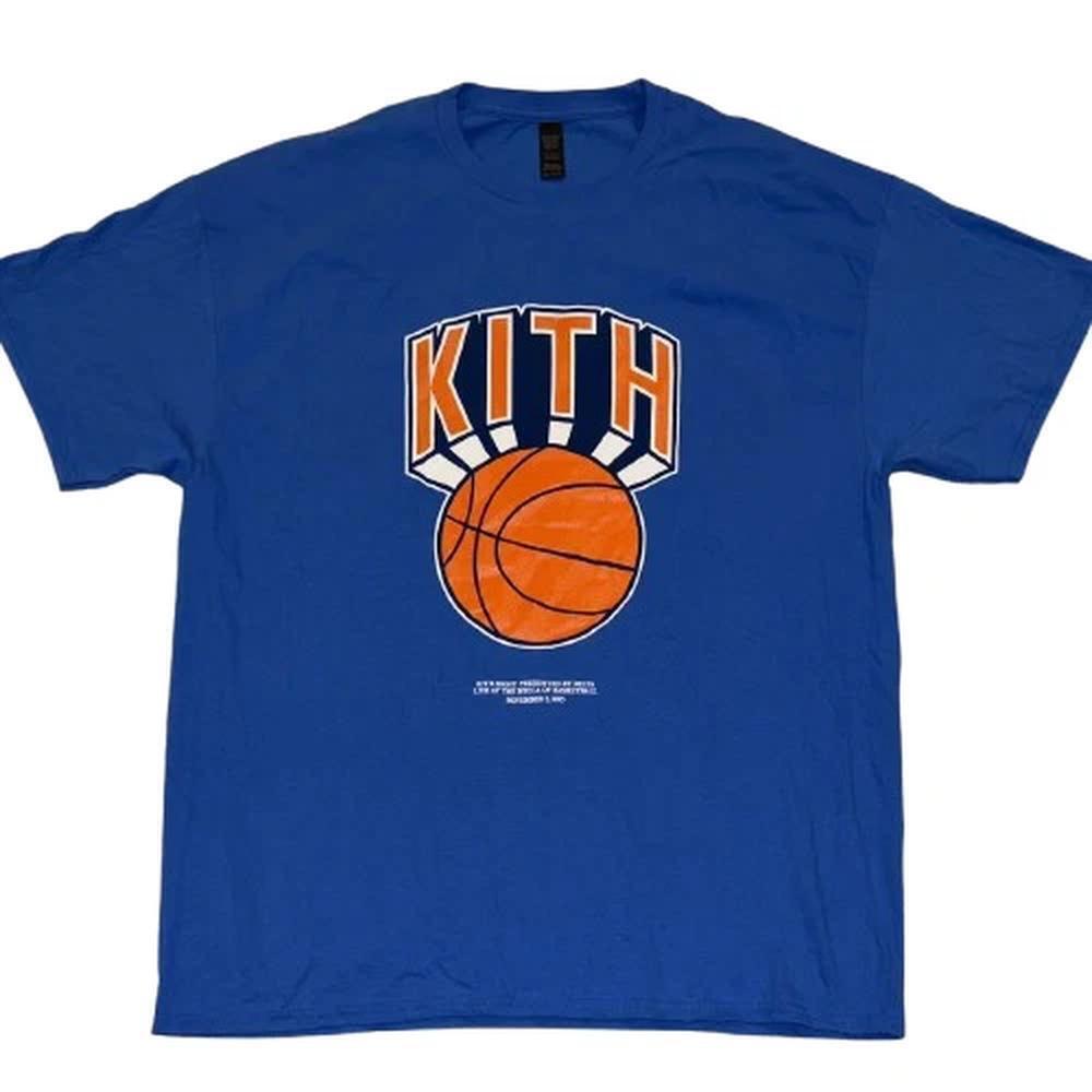Knicks X Kith Collab T Shirt Kith Night Nyc Size Xl Msg Limited Brand New